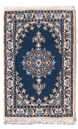 Perser Rug - Nain - 60 x 40 cm - sea blue