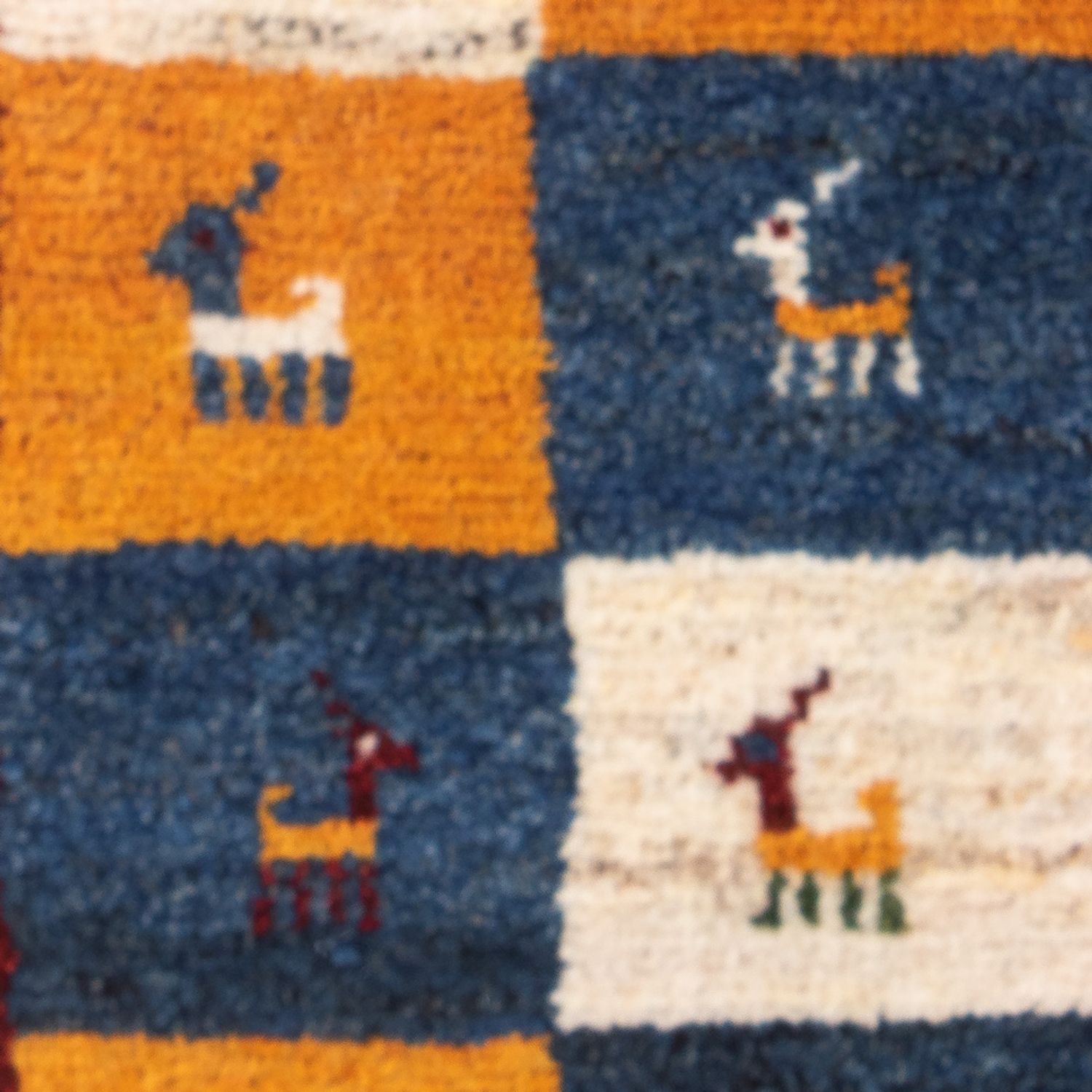 Gabbeh Rug - Perser - 60 x 40 cm - multicolored