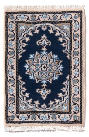 Perser Rug - Nain - 60 x 40 cm - dark blue