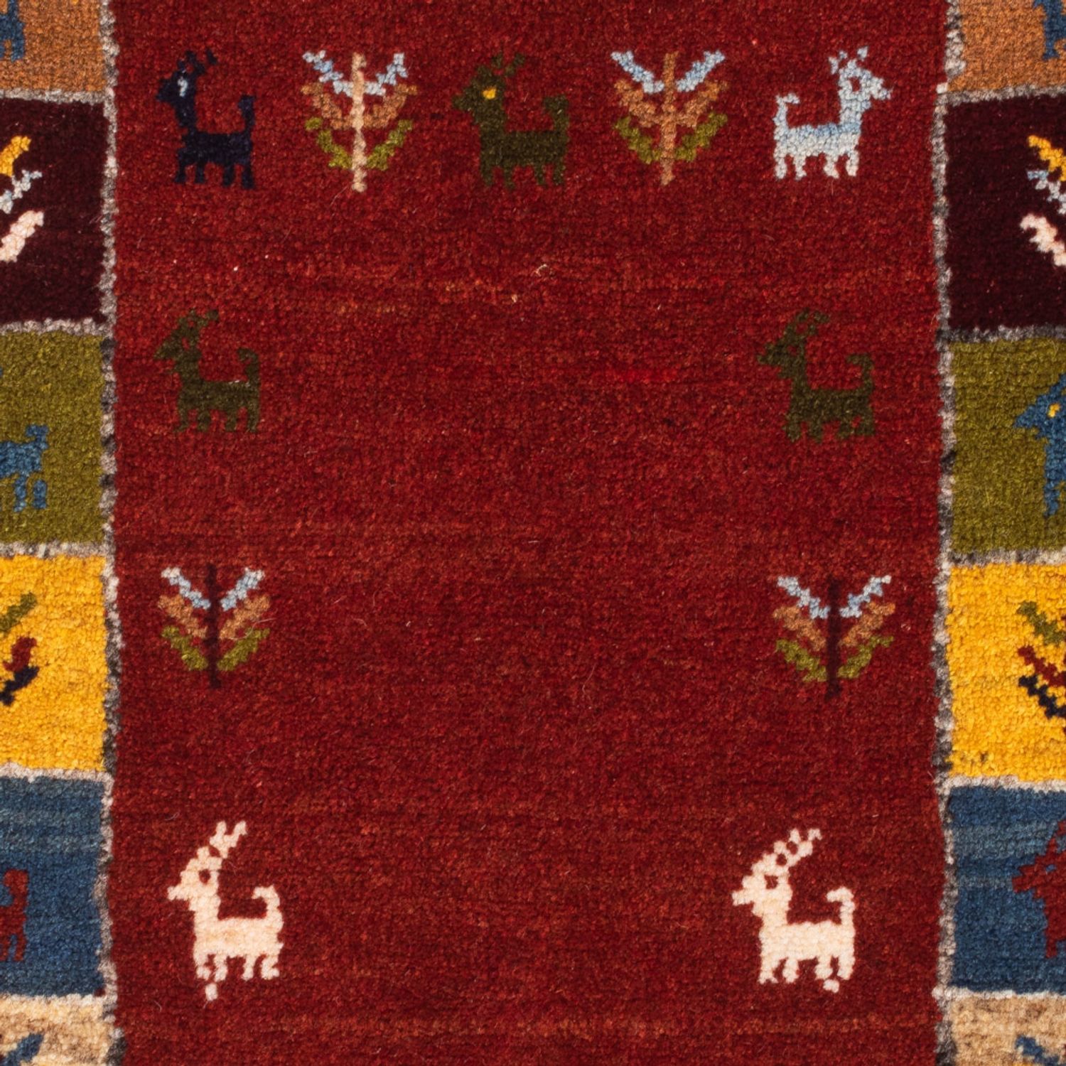 Gabbeh Rug - Perser - 88 x 61 cm - multicolored