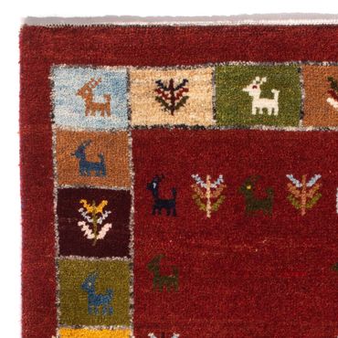 Gabbeh Rug - Perser - 88 x 61 cm - multicolored