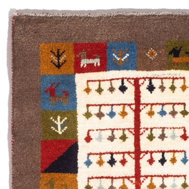 Gabbeh Rug - Perser - 88 x 61 cm - multicolored