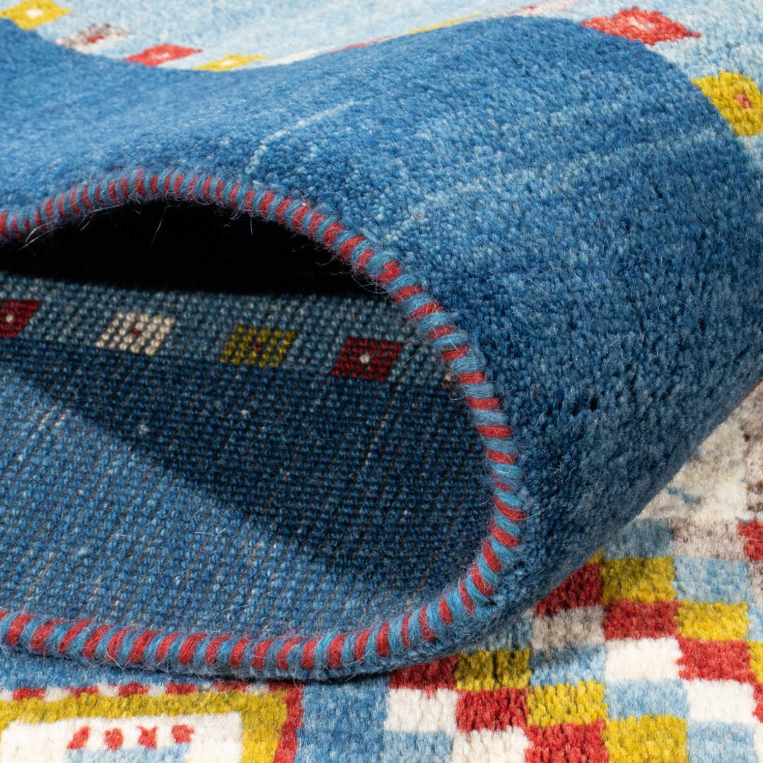 Gabbeh Rug - Perser - 204 x 151 cm - blue