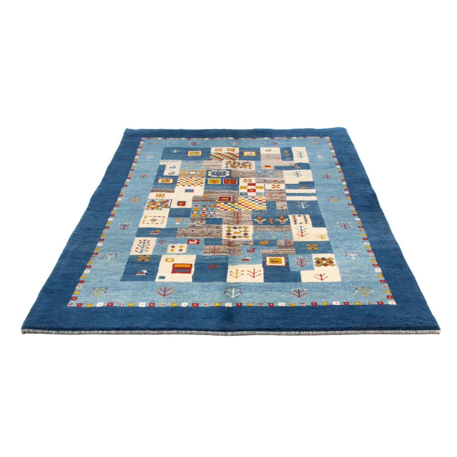 Gabbeh Rug - Perser - 204 x 151 cm - blue