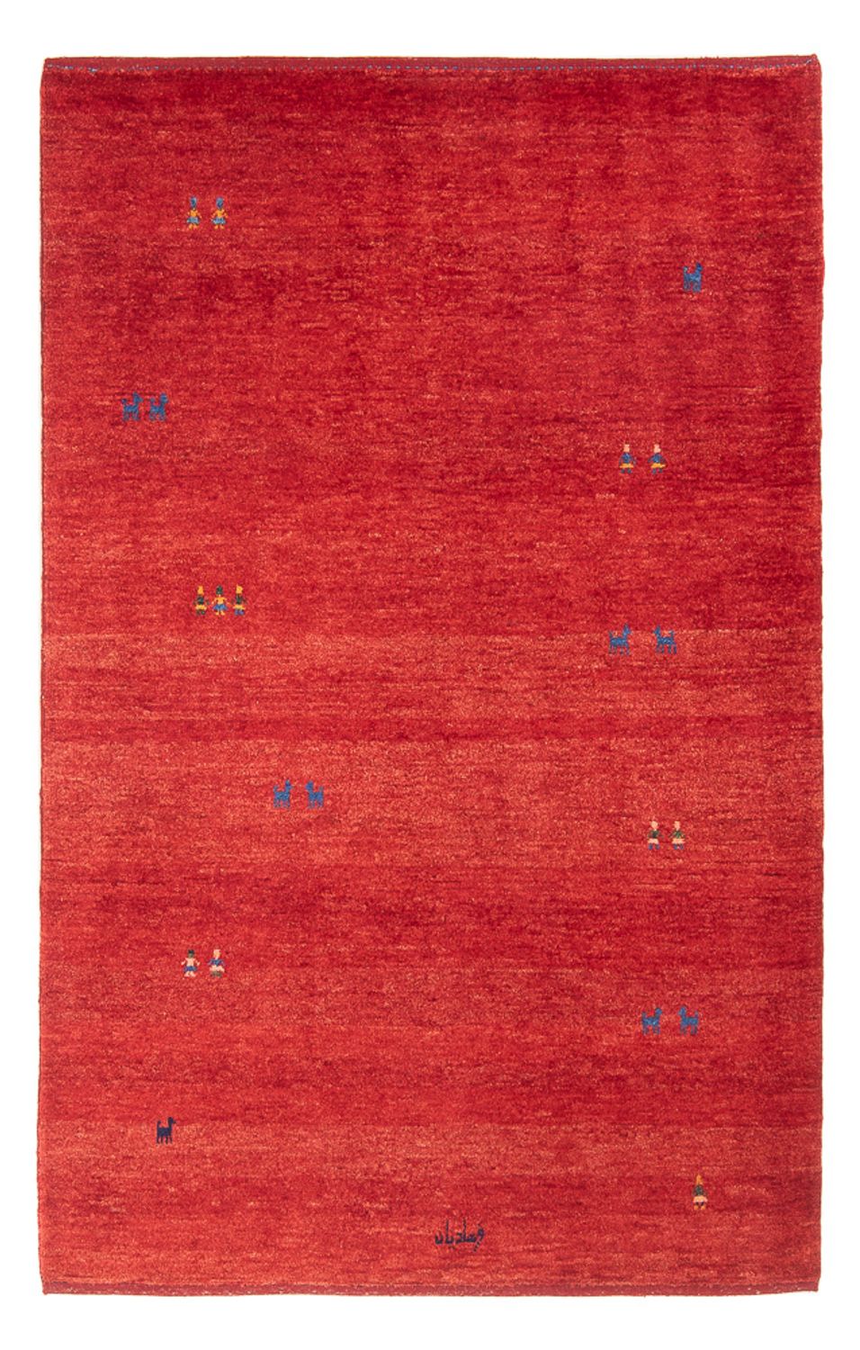 Gabbeh Rug - Perser - 183 x 123 cm - red