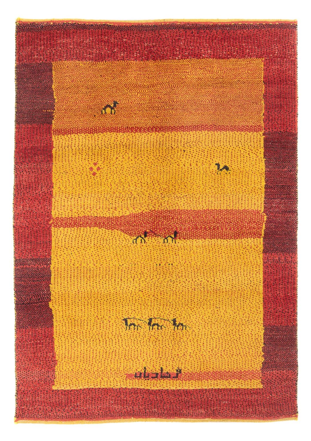 Gabbeh Rug - Perser - 170 x 124 cm - multicolored