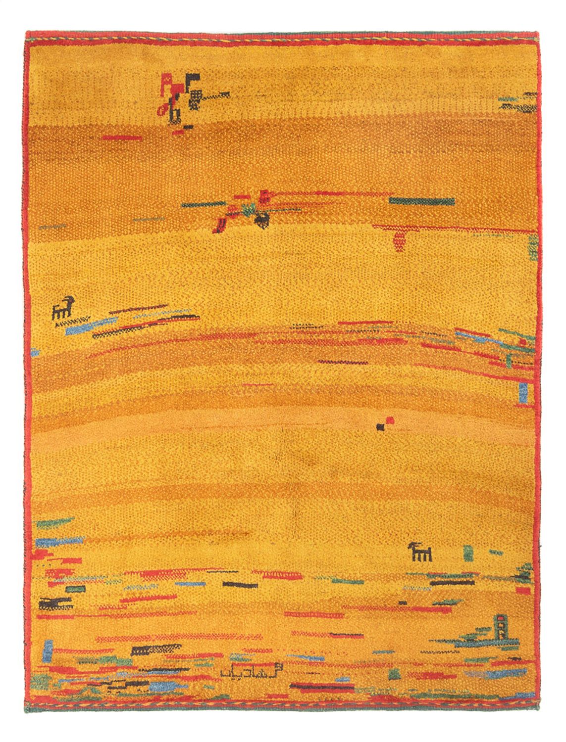 Gabbeh Rug - Perser - 185 x 140 cm - multicolored