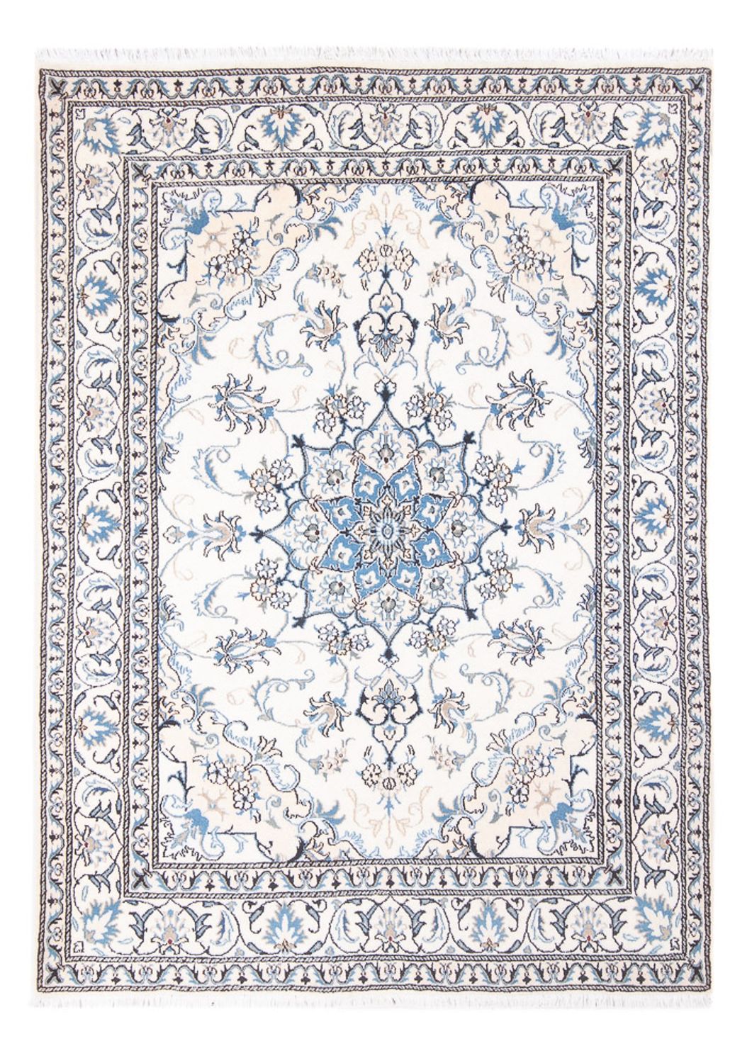 Perser Rug - Nain - Royal - 207 x 150 cm - cream