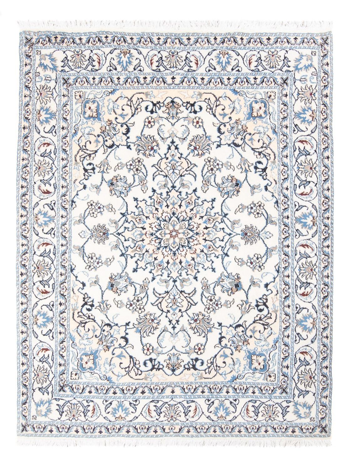 Perser Rug - Nain - Royal - 192 x 145 cm - cream