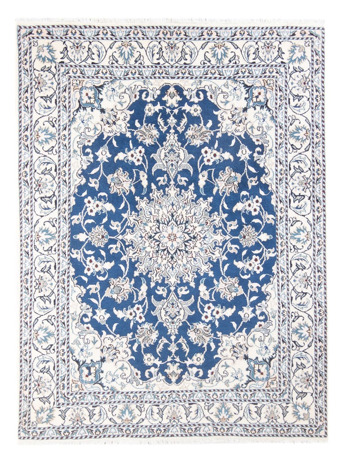 Perser Rug - Nain - Royal - 195 x 148 cm - blue