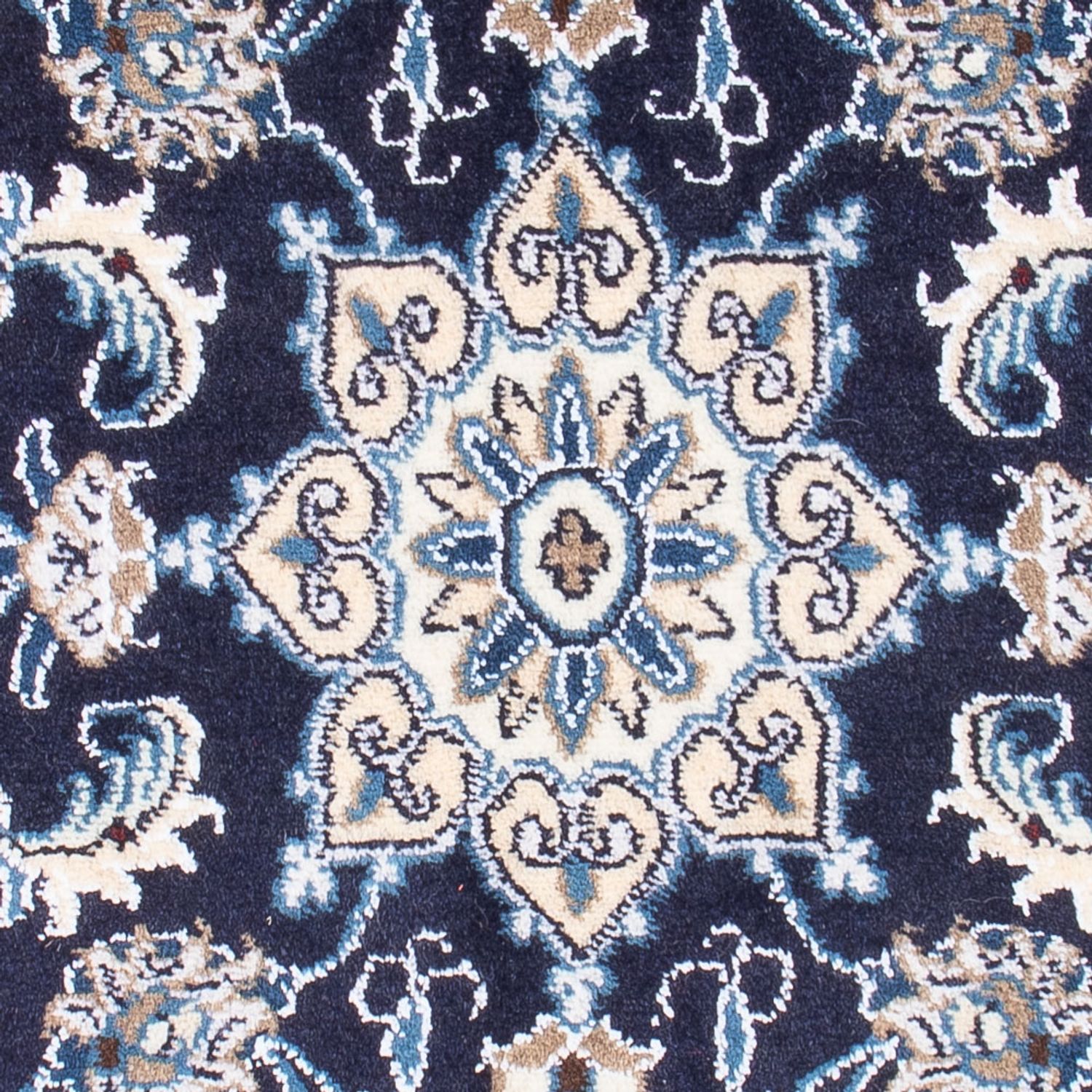 Perser Rug - Nain - Royal - 90 x 60 cm - dark blue