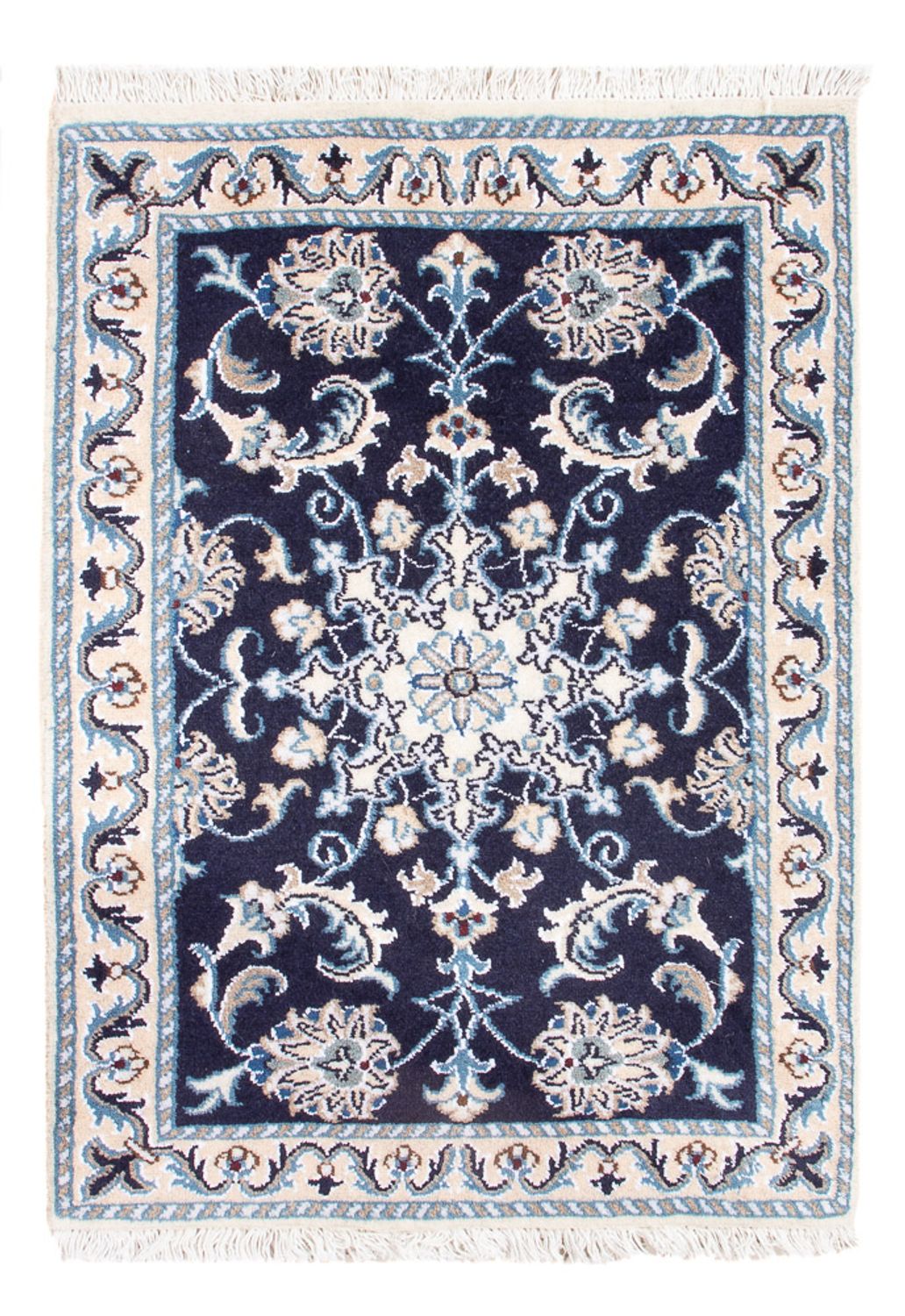 Perser Rug - Nain - Royal - 90 x 60 cm - dark blue