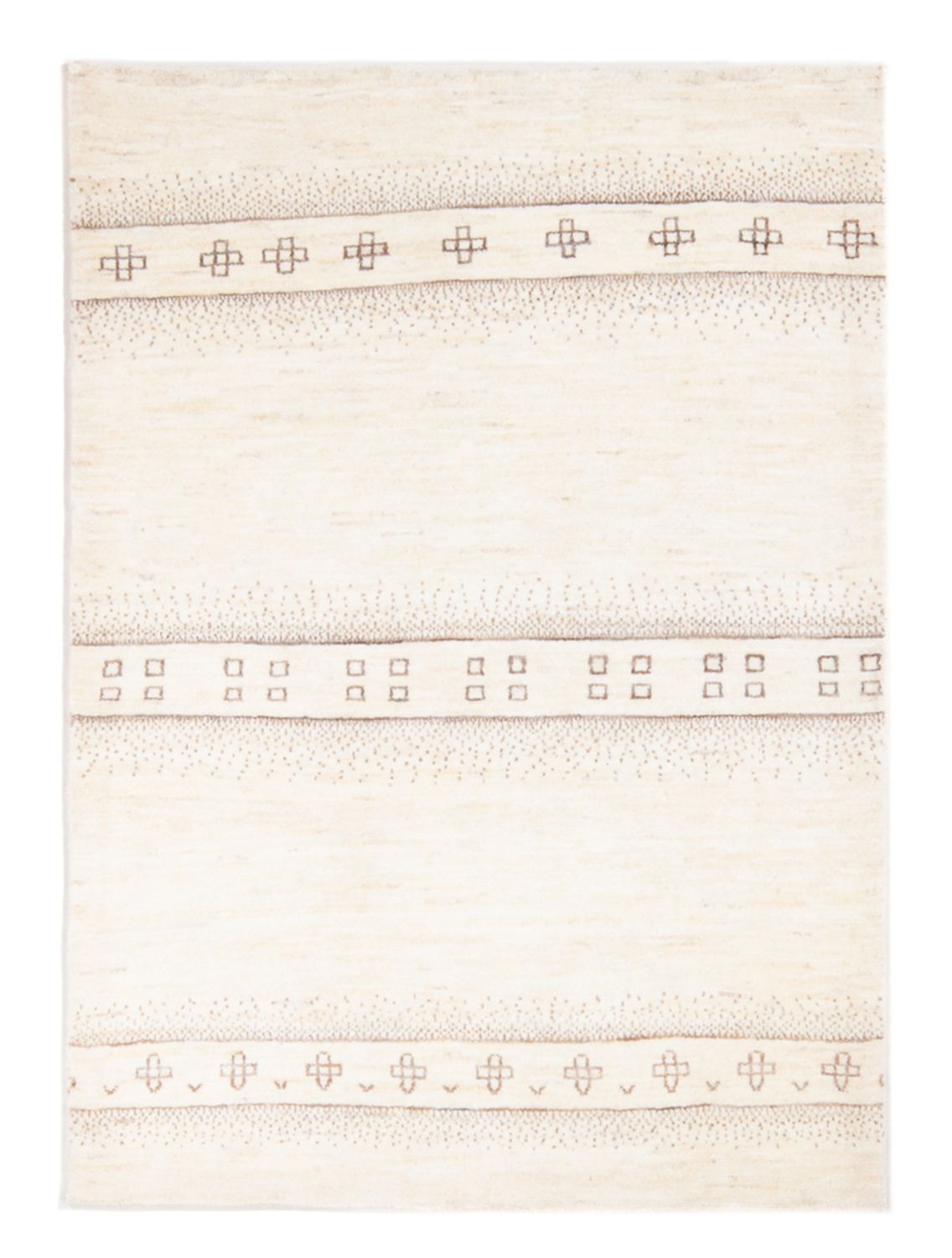 Gabbeh Rug - Perser - 144 x 103 cm - light beige