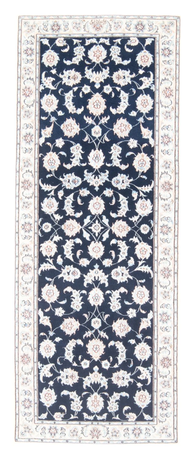 Runner Perser Rug - Nain - Royal - 198 x 81 cm - dark blue