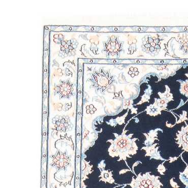 Runner Perser Rug - Nain - Royal - 194 x 82 cm - dark blue