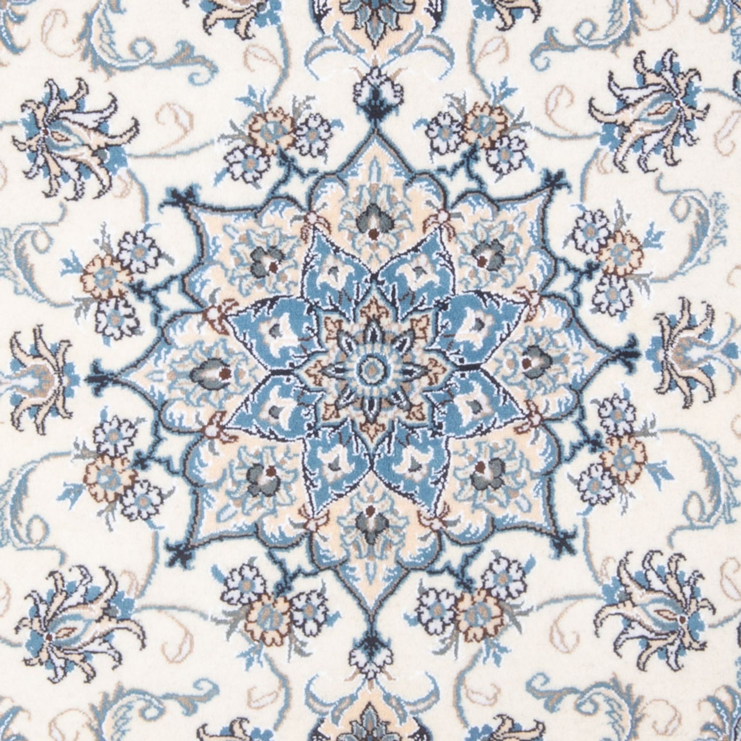 Perser Rug - Nain - Royal - 198 x 147 cm - cream