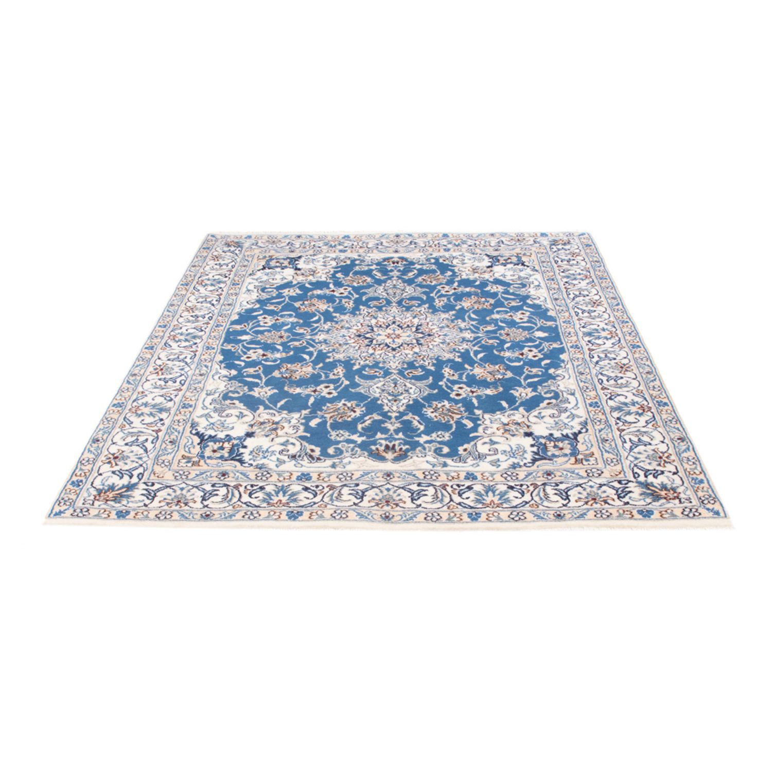 Perser Rug - Nain - Royal - 196 x 148 cm - blue