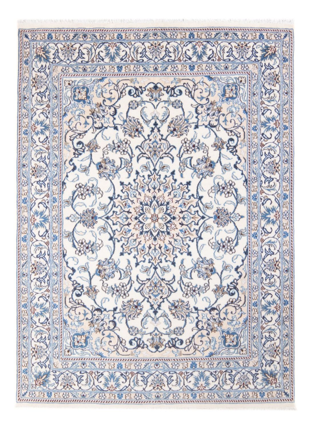 Perser Rug - Nain - Royal - 201 x 148 cm - cream