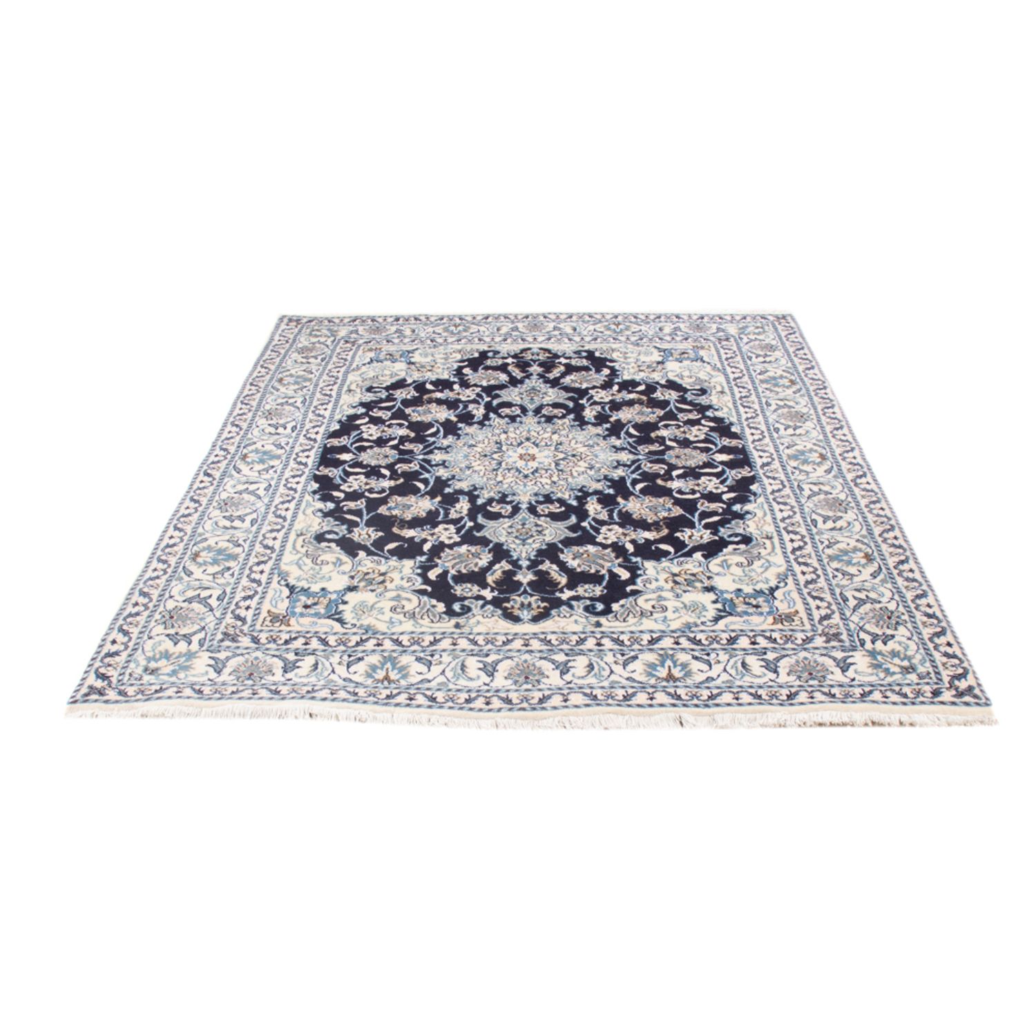 Perser Rug - Nain - Royal - 194 x 149 cm - dark blue