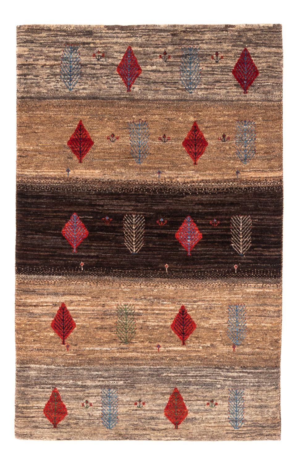 Gabbeh Rug - Loribaft Perser - Royal - 131 x 88 cm - multicolored