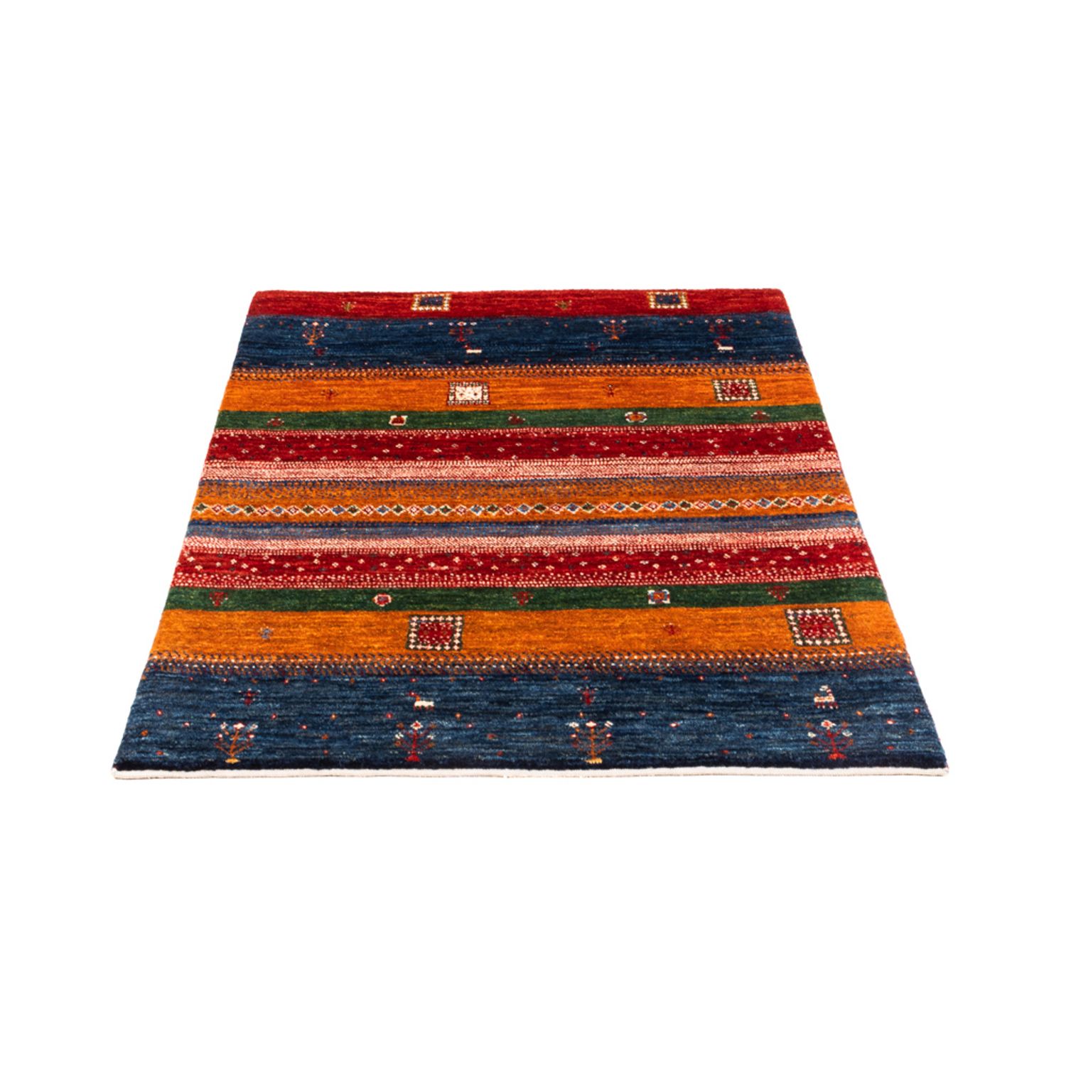 Gabbeh Rug - Loribaft Perser - Royal - 135 x 85 cm - multicolored