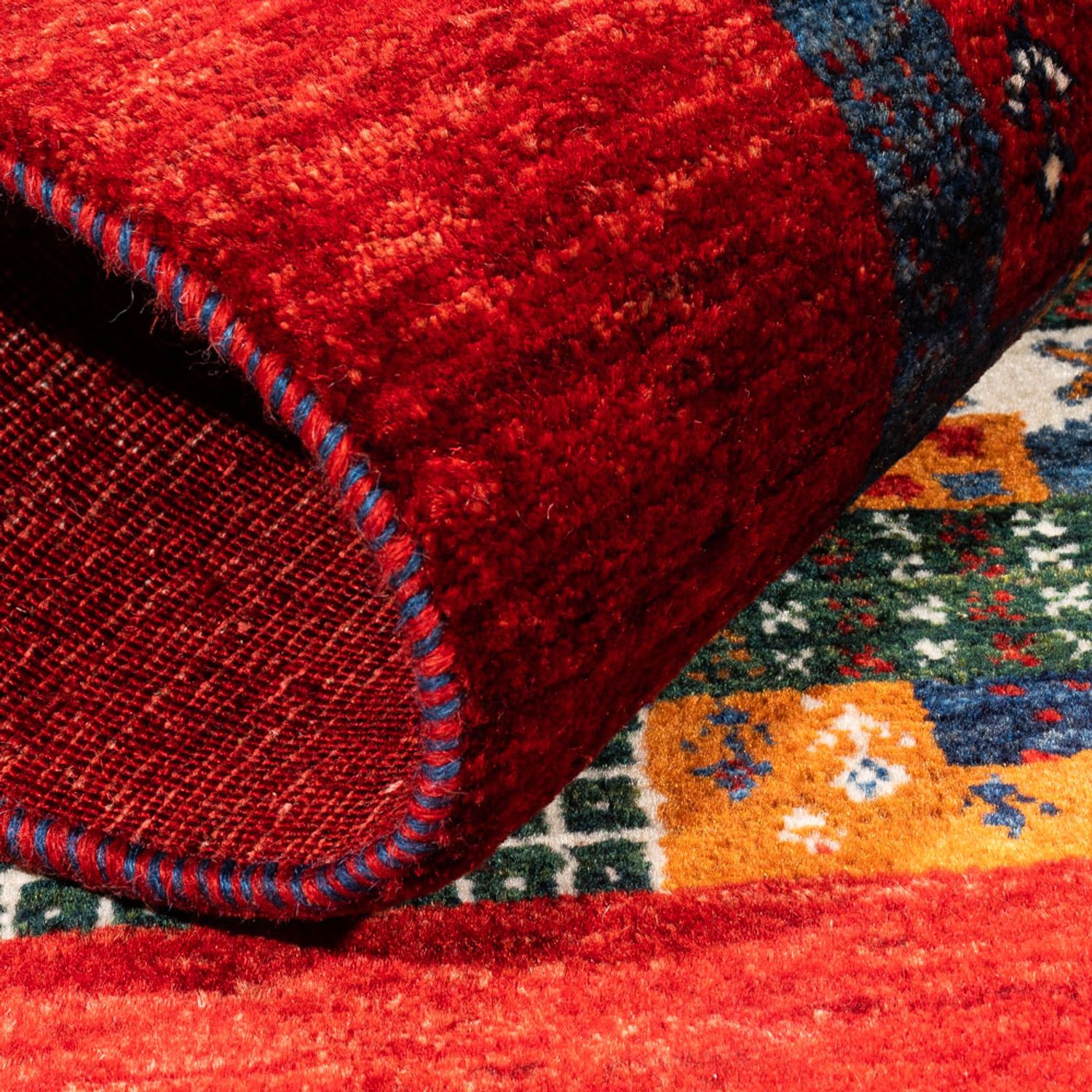 Gabbeh Rug - Loribaft Perser - Royal - 122 x 82 cm - multicolored