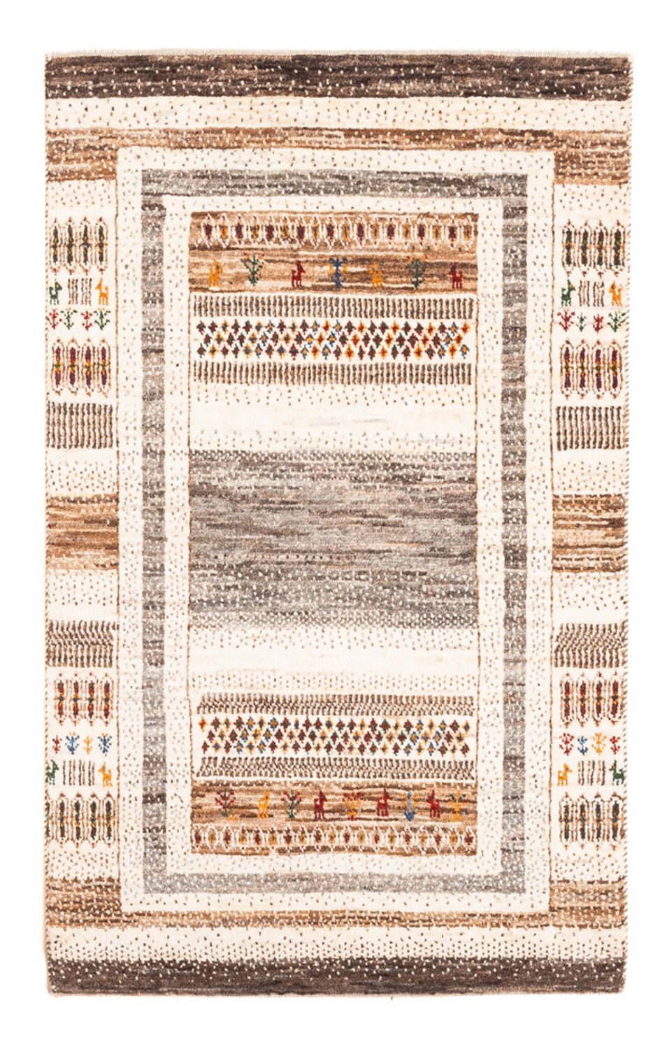 Gabbeh Rug - Loribaft Perser - Royal - 117 x 76 cm - multicolored