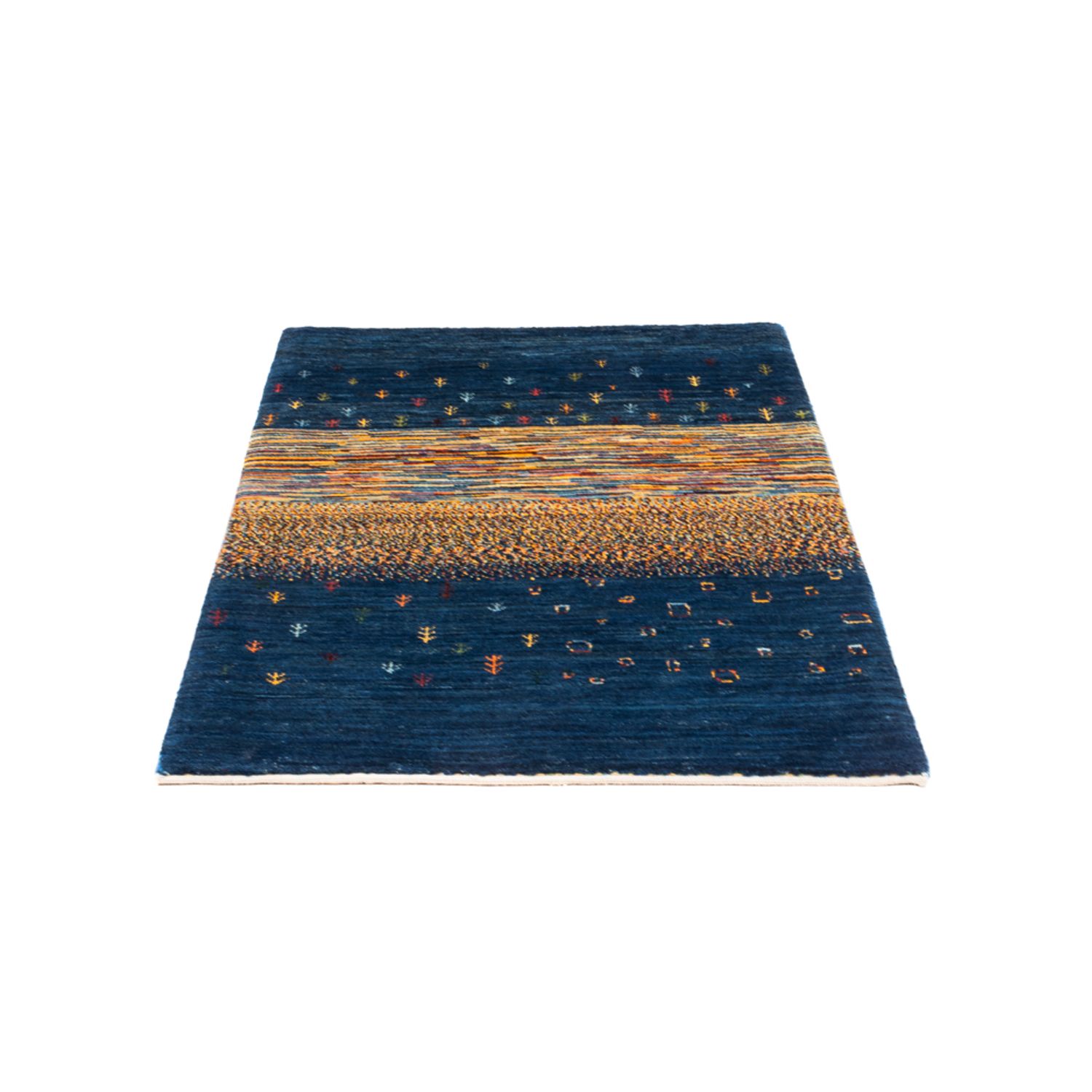 Gabbeh Rug - Loribaft Perser - Royal - 126 x 83 cm - multicolored