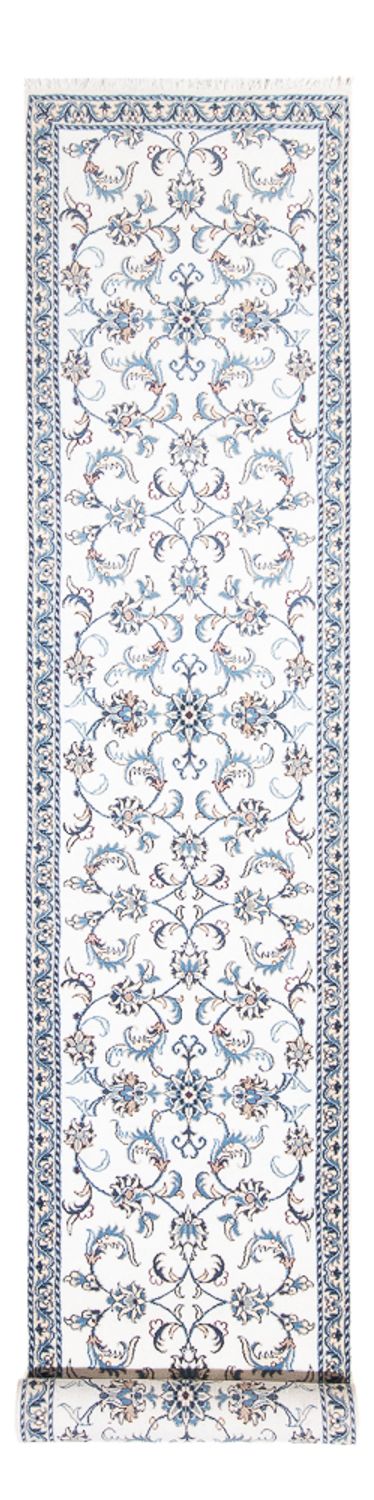 Runner Perser Rug - Nain - 393 x 77 cm - silver