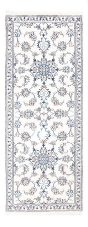 Runner Perser Rug - Nain - 196 x 77 cm - silver