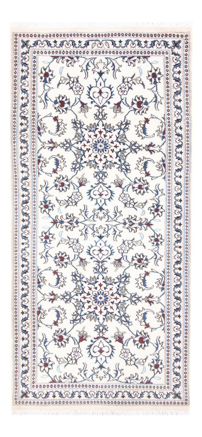 Runner Perser Rug - Nain - 192 x 88 cm - silver