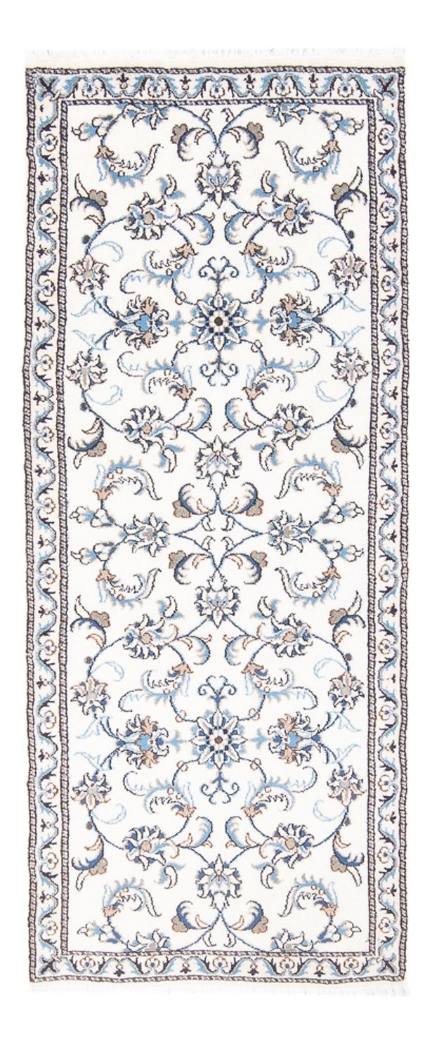 Runner Perser Rug - Nain - 200 x 80 cm - silver