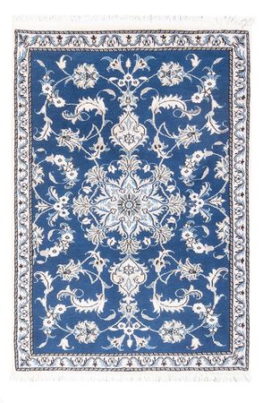 Perser Rug - Nain - 140 x 90 cm - blue