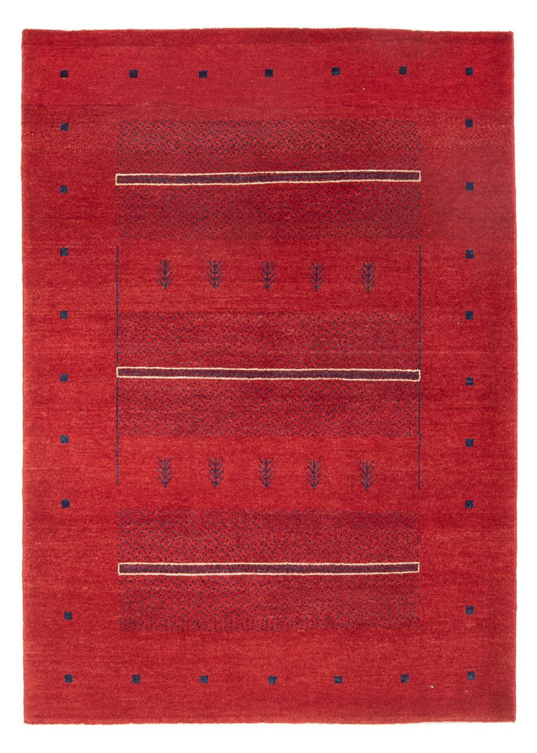 Gabbeh Rug - Perser - 185 x 125 cm - red