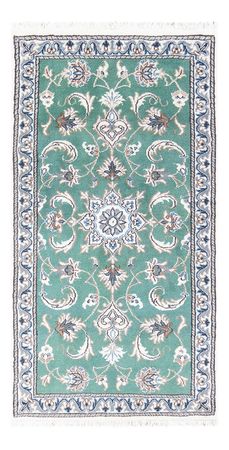 Perser Rug - Nain - 140 x 70 cm - green