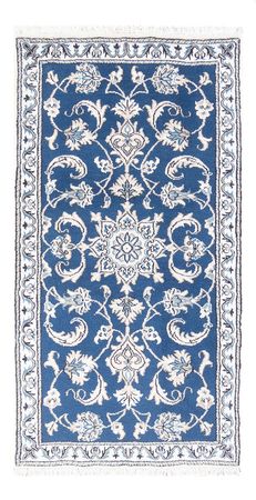 Perser Rug - Nain - 141 x 72 cm - blue