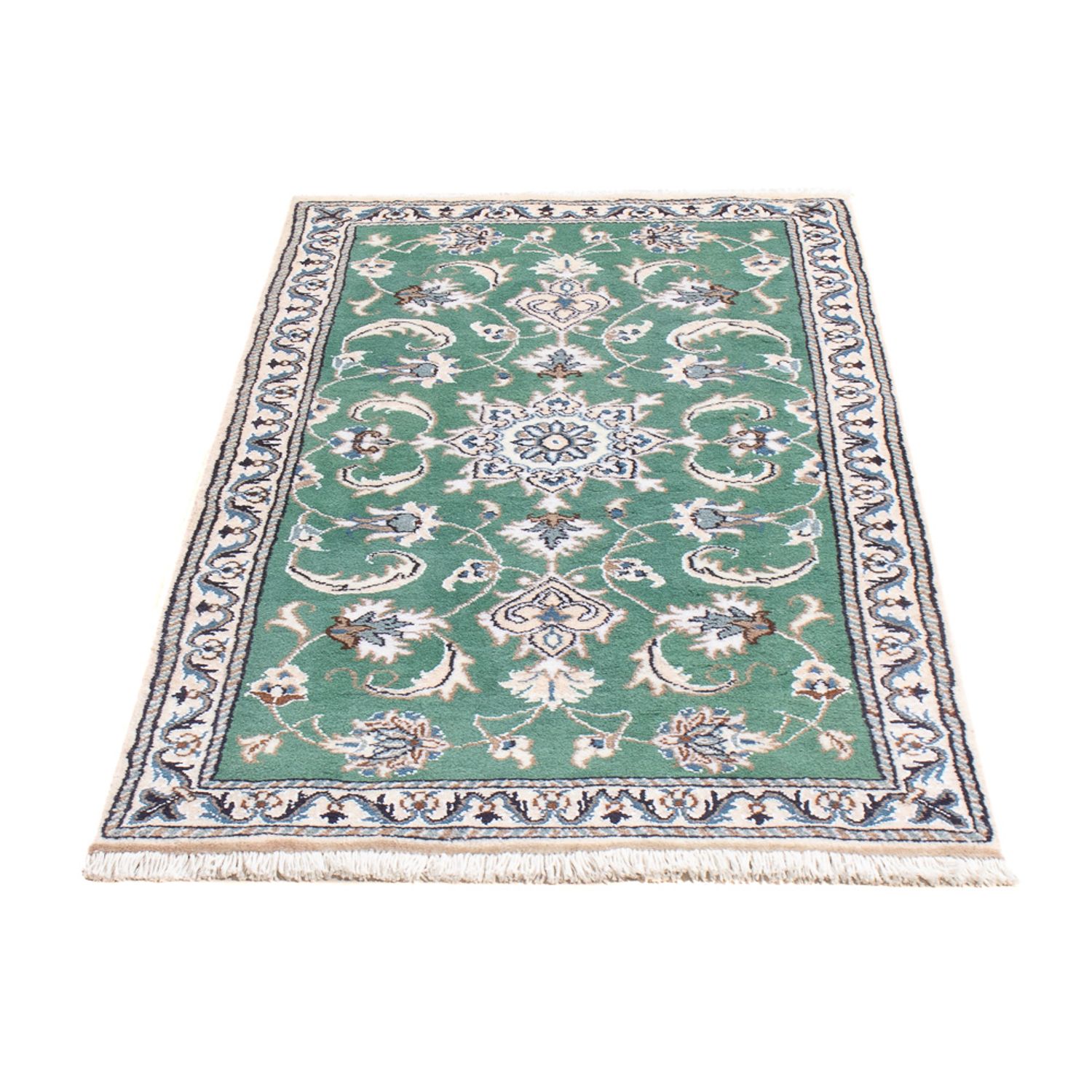 Perser Rug - Nain - 141 x 68 cm - green