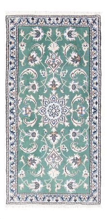 Perser Rug - Nain - 138 x 66 cm - green