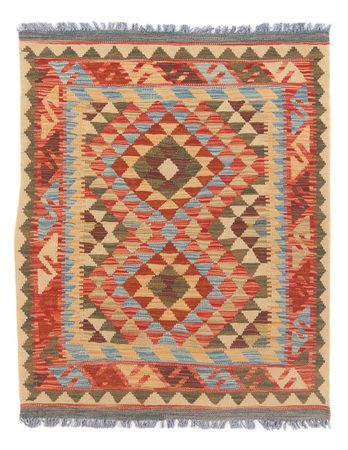 Kelim Rug - Splash - 114 x 87 cm - multicolored