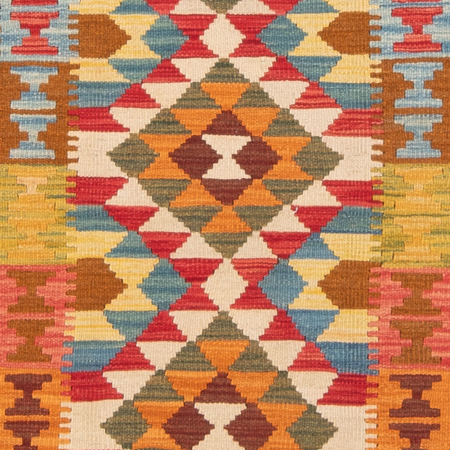 Kelim Rug - Splash - 162 x 101 cm - multicolored