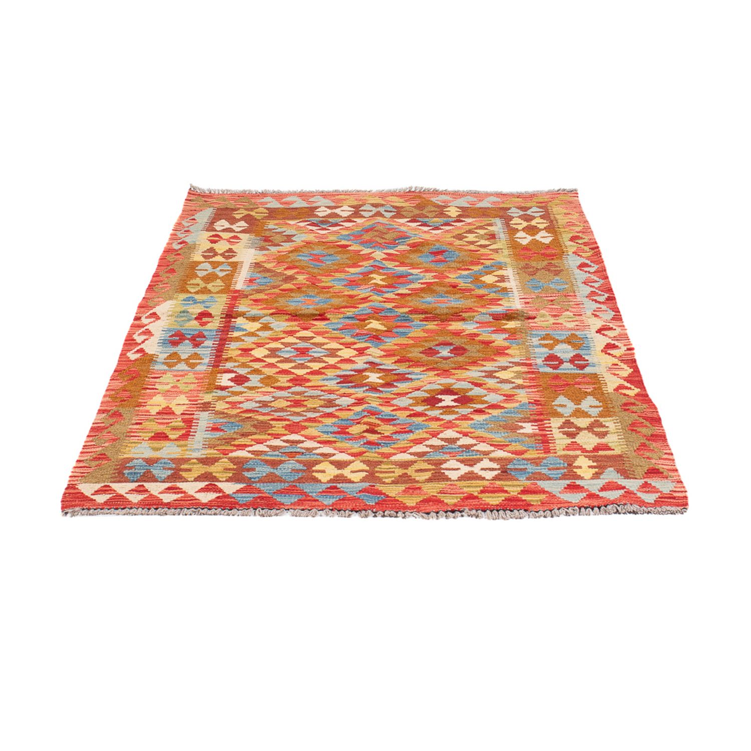 Kelim Rug - Splash - 149 x 98 cm - multicolored