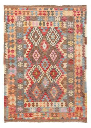 Kelim Rug - Splash - 176 x 127 cm - multicolored