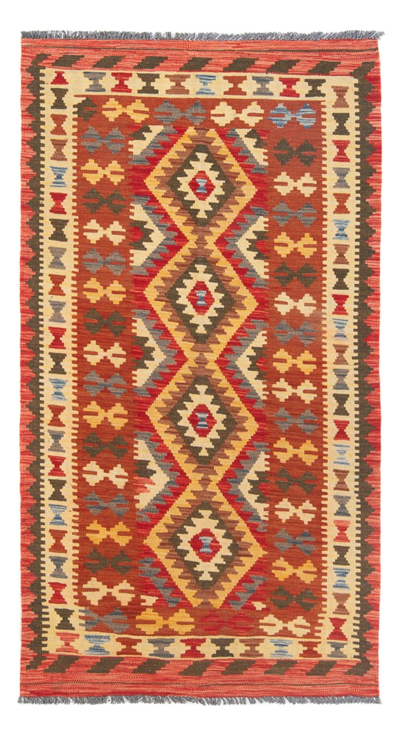 Runner Kelim Rug - Splash - 201 x 102 cm - multicolored