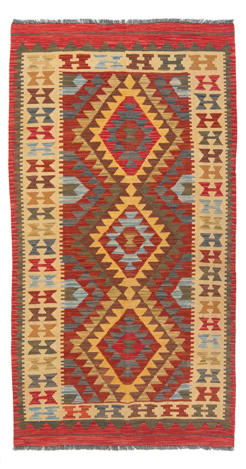 Runner Kelim Rug - Splash - 196 x 98 cm - multicolored