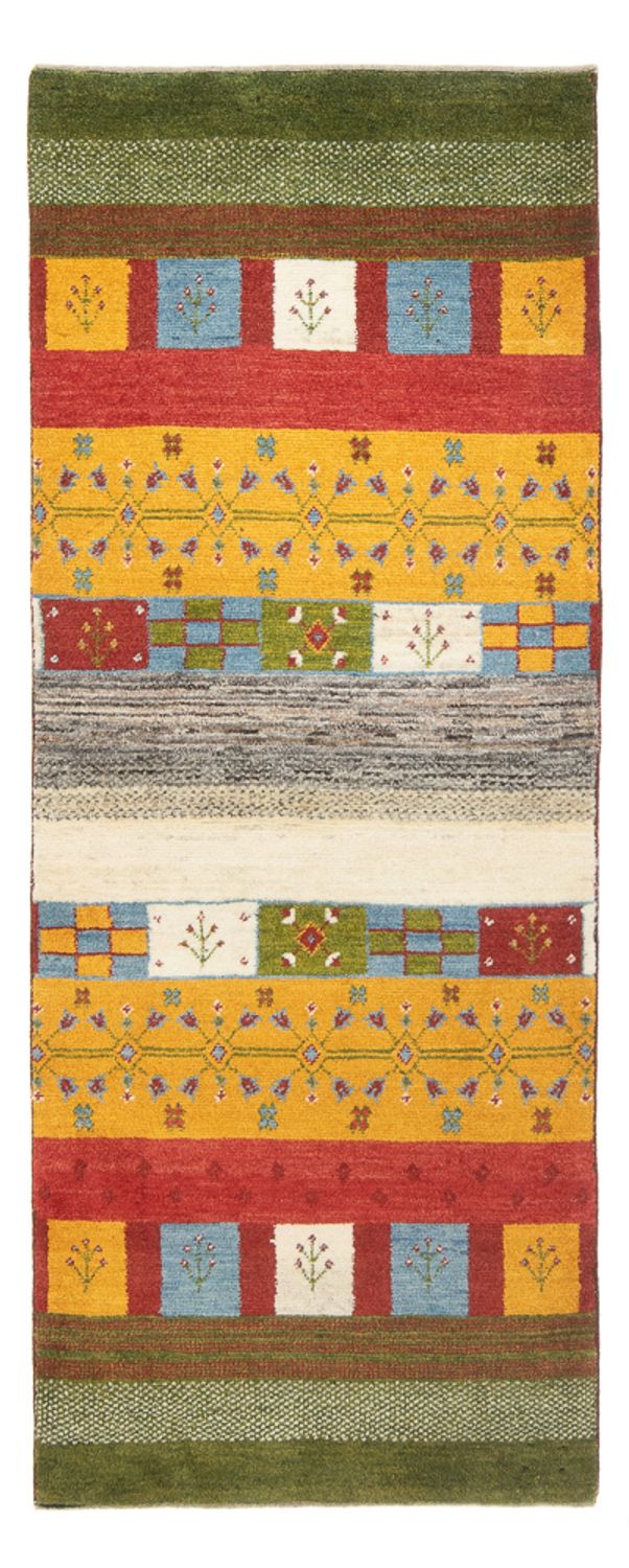 Runner Gabbeh Rug - Perser - 200 x 82 cm - multicolored