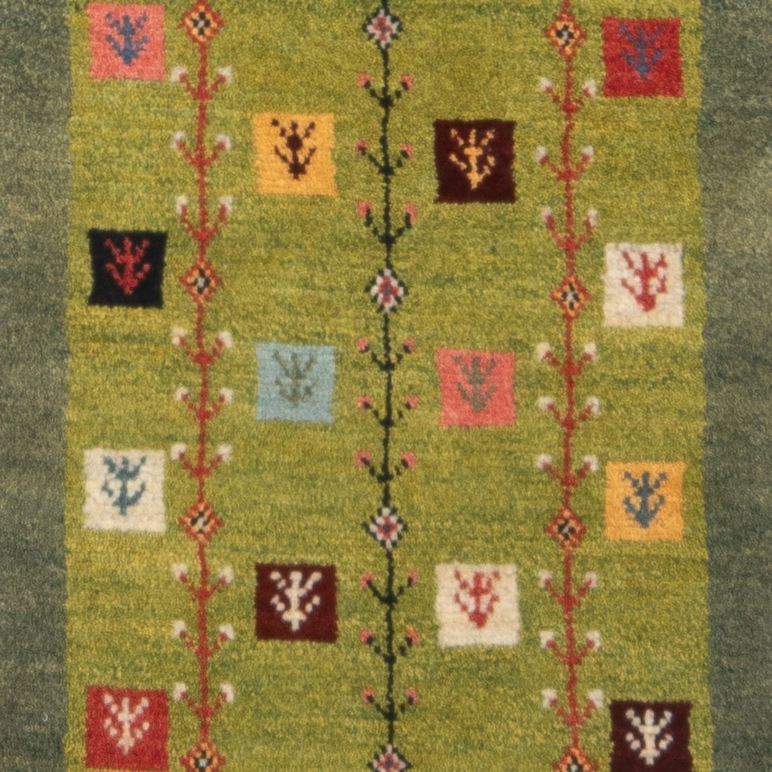 Runner Gabbeh Rug - Perser - 150 x 55 cm - multicolored