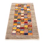 Runner Gabbeh Rug - Perser - 145 x 46 cm - multicolored