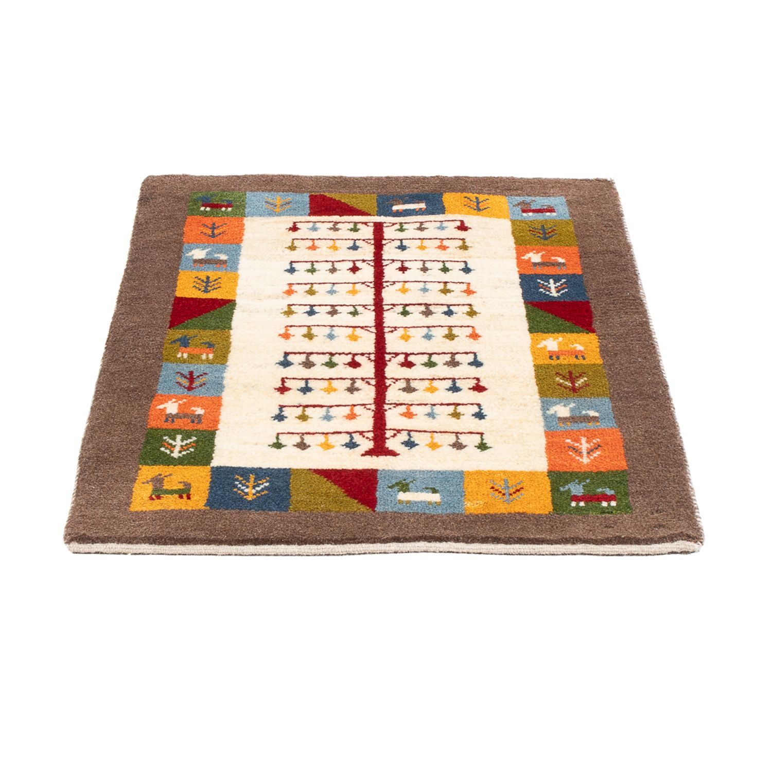 Gabbeh Rug - Perser - 90 x 63 cm - multicolored