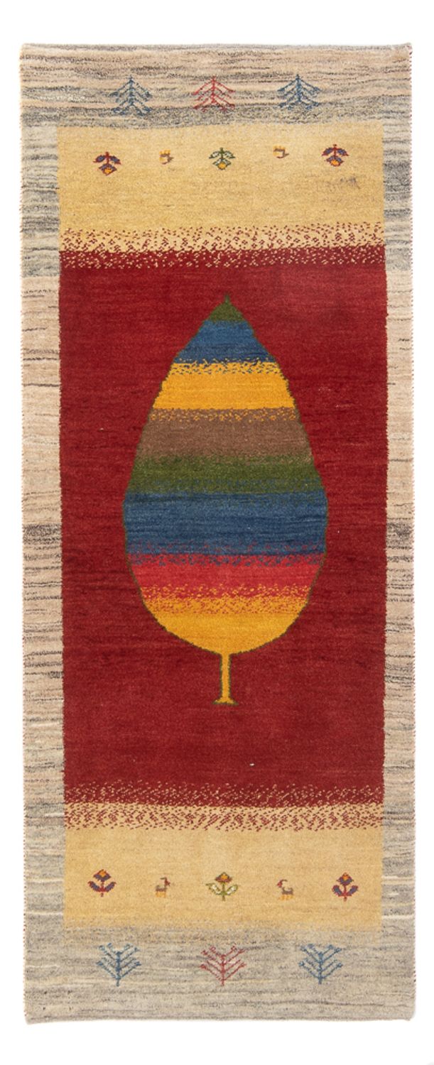 Runner Gabbeh Rug - Perser - 190 x 77 cm - multicolored