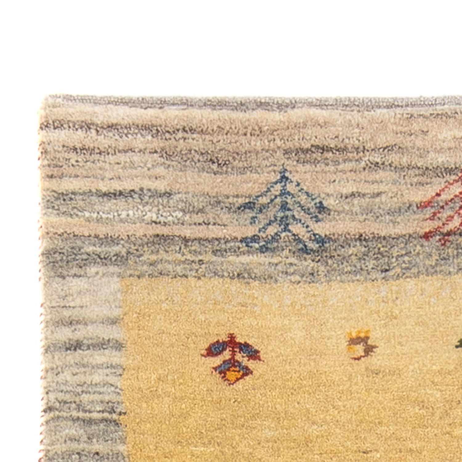 Runner Gabbeh Rug - Perser - 190 x 77 cm - multicolored